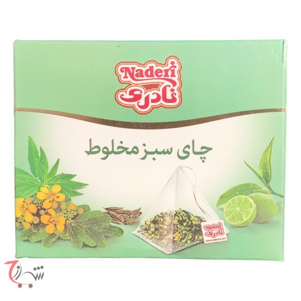 چای سبز مخلوط نادری